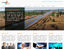 Tablet Screenshot of geminiinfra.com
